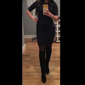 Navy Armani Exchange dress